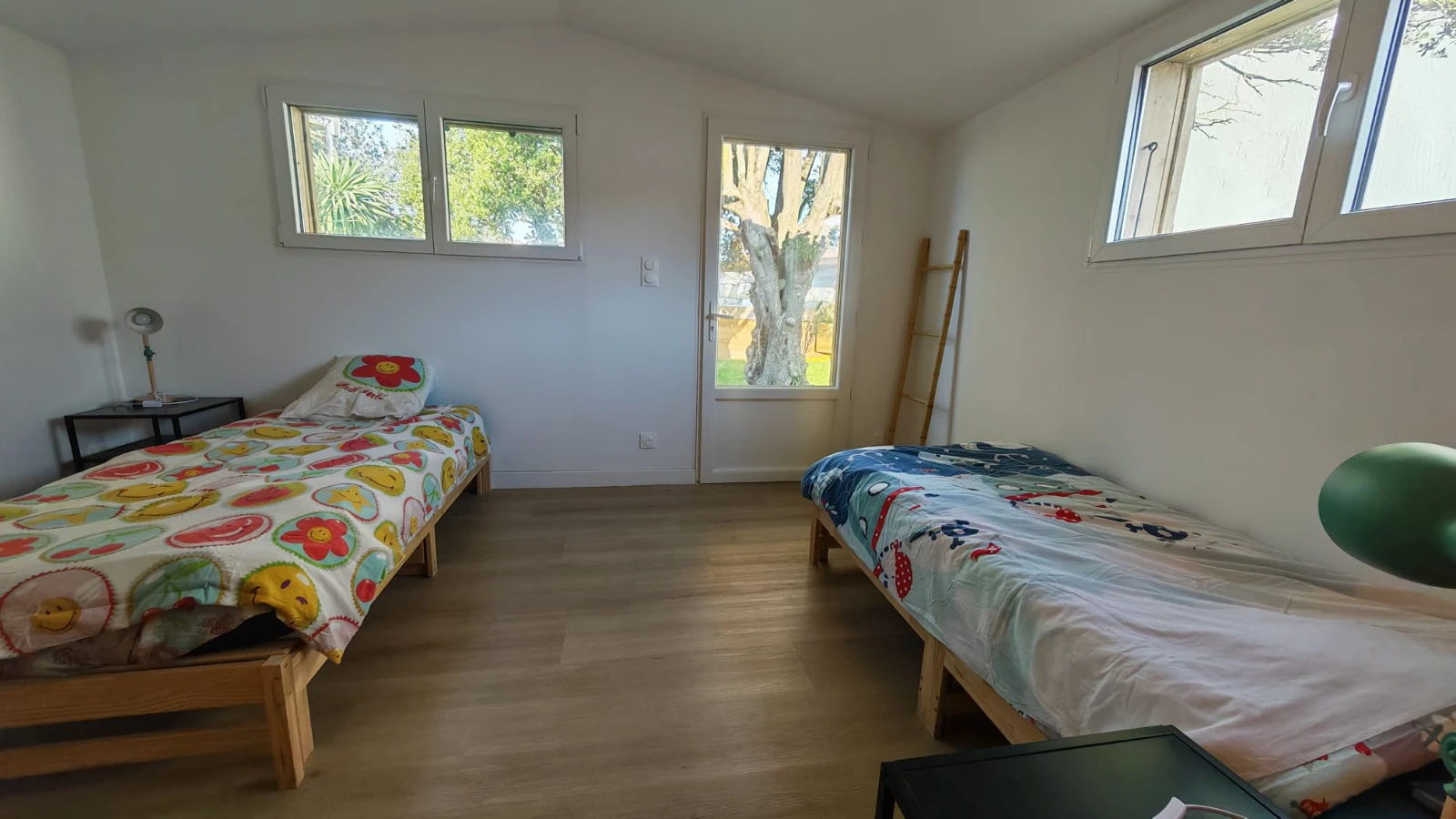 Chambre 3, deux lits de 90